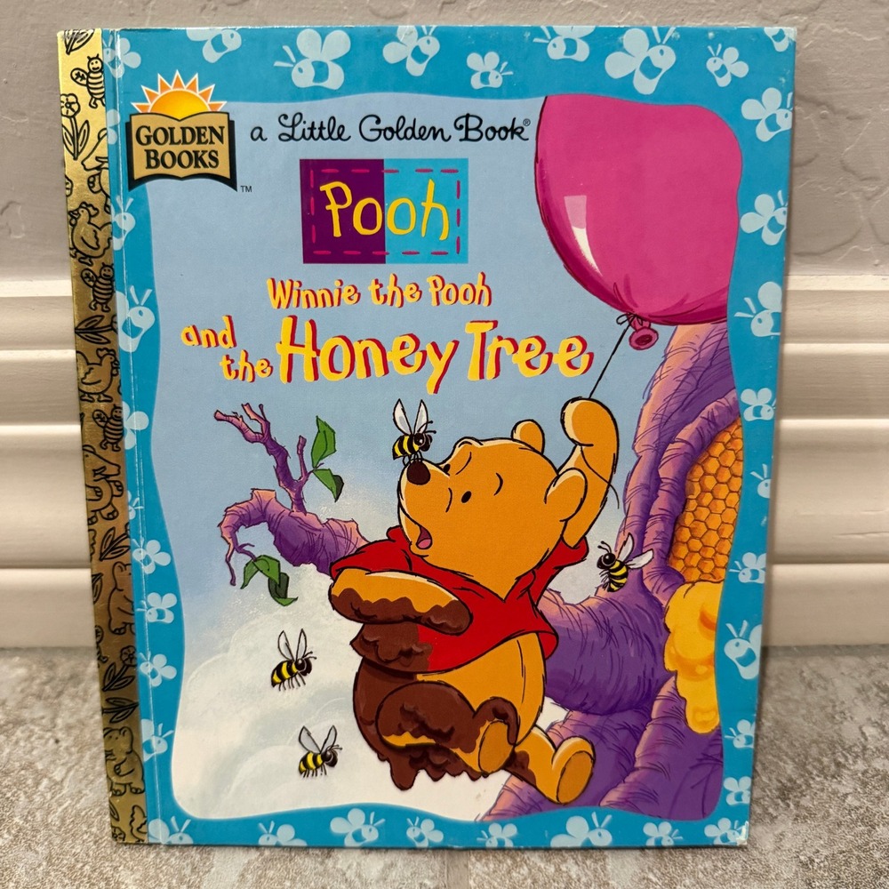 Disney Winnie the‎ Pooh and the Honey Tree Little Golden Book 1993 Vintage
